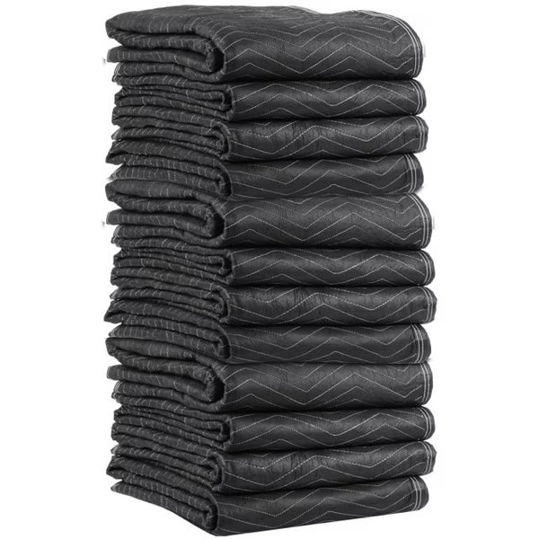 Moving Blankets- Econo Deluxe 12-Pack, 65 lbs./dozen, Us Cargo Control, Mfr#: MBDELUXE65-12PK